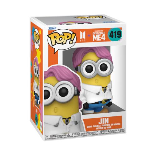 FIGURA POP ROCKS: MINIONS X BTS - JIN