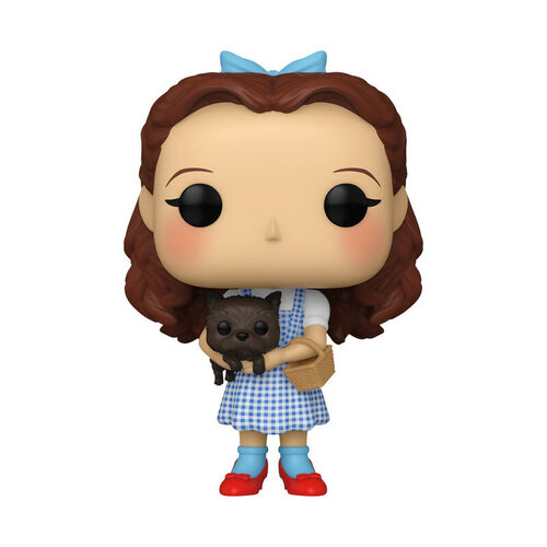 FALLO DE PINTURA Y CAJA DAADA FIGURA POP MOVIES: THE WIZARD OF OZ DOROTHY W/TOTO