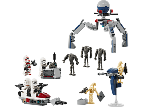 LEGO STAR WARSPACK DE COMBATE: SOLDADO CLON Y DROIDE DE COMBATE