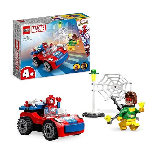 LEGO MARVEL COCHE DE SPIDER-MAN Y DOC OCK