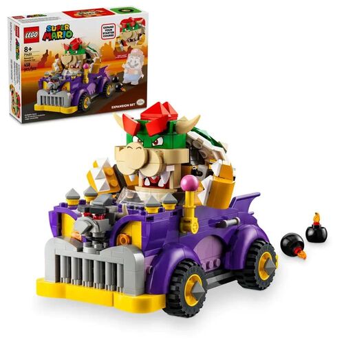 LEGO SUPER MARIO SET DE EXPANSION: COCHE MONSTRUOSO DE BOWSER