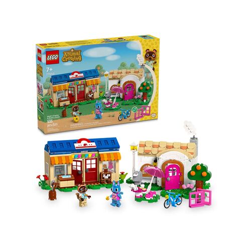 LEGO ANIMAL CROSSING MININOOK Y LA CASA DE MININA