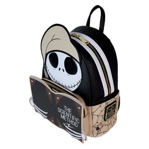 MINI MOCHILA LOUNGEFLY DISNEY NIGHTMARE BEFORE CHISTMAS BEDTIME JACK WITH SCIENTIFIC METHOD COSPLAY