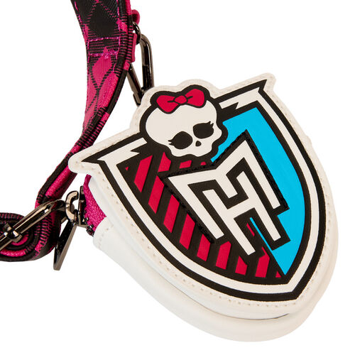 BOLSO CRUZADO CON MONEDERO LOUNGEFLY MATTEL MONSTER HIGH SKULLETTE FIGURAL