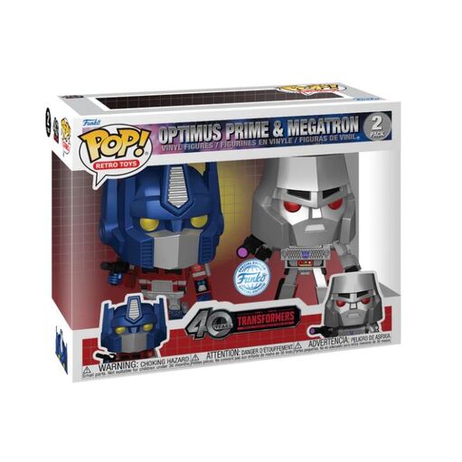 FIGURA POP RETRO TOYS: TRANSFORMERS- OP/MT 2PKMT