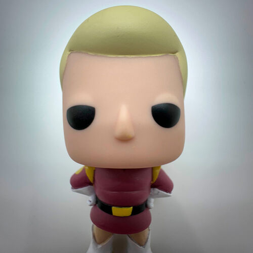 CAJA DAADA Y FALLO DE PINTURA FIGURA POP FUTURAMA ZAPP BRANNIGAN