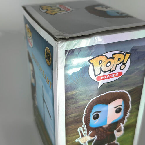 CAJA DAADA Y FALLO DE PINTURA FIGURA POP WILLIAM WALLACE