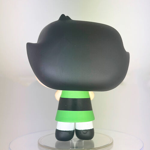 CAJA DAANA Y FALLO DE PINTURA FIGURA POP POWERPUFF GIRLS BUTTERCUP