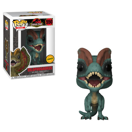 FIGURA POP JURASSIC PARK: DILOPHOSAURUS CHASE