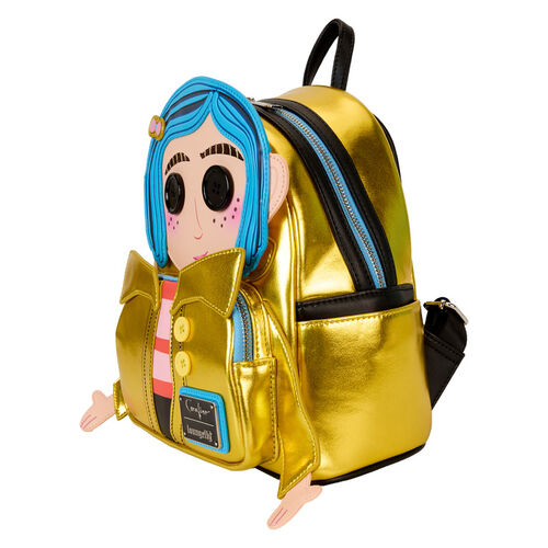 MINI MOCHILA LOUNGEFLY LAIKA CORALINE DOLL COSPLAY