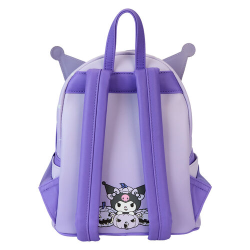 MINI MOCHILA LOUNGEFLY SANRIO KUROMI PUMPKIN