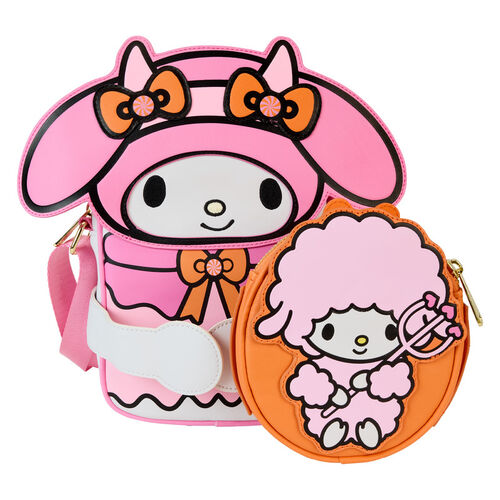 BOLSO CROSSBUDDIES LOUNGEFLY SANRIO MY MELODY DEVIL