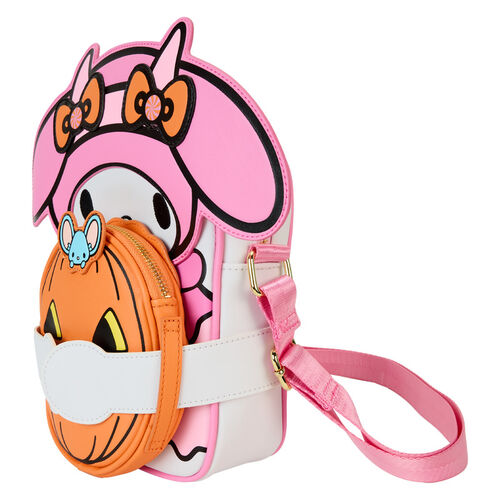 BOLSO CROSSBUDDIES LOUNGEFLY SANRIO MY MELODI DEVIL