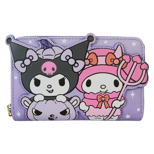 CARTERA LOUNGEFLY SANRIO KUROMI PUPKIN