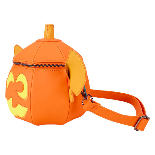 BOLSO CRUZADO LOUNGEFLY DISNEY STITCH FIGURAL PUMPKIN