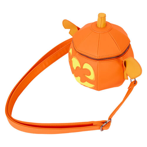 BOLSO CRUZADO LOUNGEFLY DISNEY STITCH FIGURAL PUMPKIN