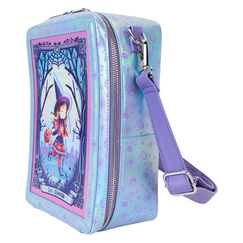 BOLSO CRUZADO LOUNGEFLY DISNEY HOCUS POCUS TAROT CARD