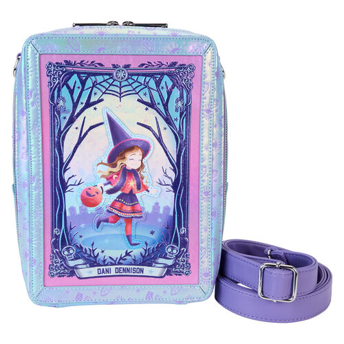 BOLSO CRUZADO LOUNGEFLY DISNEY HOCUS POCUS TAROT CARD