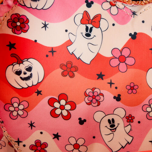 BOLSO CRUZADO LOUNGEFLY DISNEY MICKEY AND FRIENDS HALLOWEEN