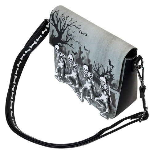 BOLSO CRUZADO LOUNGEFLY DISNEY SKELETON DANCE