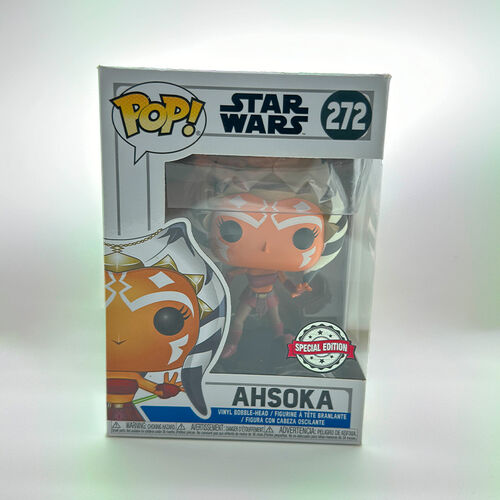 DEFECTUOSO FIGURA POP STAR WARS AHSOKA