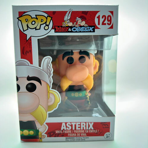 FALLO DE PINTURA Y PEGAMENTO FIGURA POP ASTERIX Y OBELIX - ASTERIX 1