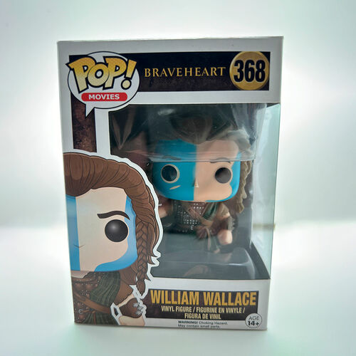 CAJA DAADA Y FALLO DE PINTURA FIGURA POP WILLIAM WALLACE