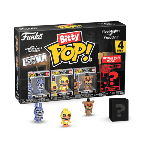 BITTY POP FIVE NIGHTS AT FREDDYS 4-PACK SERIES 4