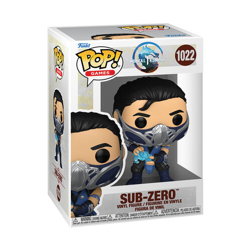 FIGURA POP GAMES: MORTAL KOMBAT - SUB ZERO