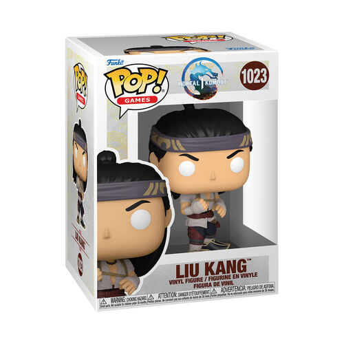 FIGURA POP GAMES: MORTAL KOMBAT - LIU KANG GOD OF FIRE