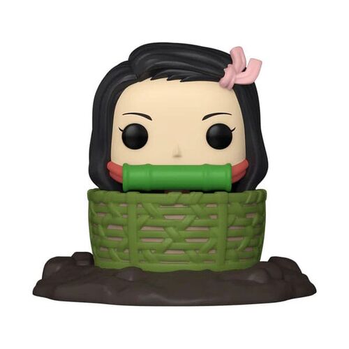 FIGURA POP DELUXE DEMON SLAYER - NEZUKO KAMADO IN BASKET EXCLUSIVE EDITION