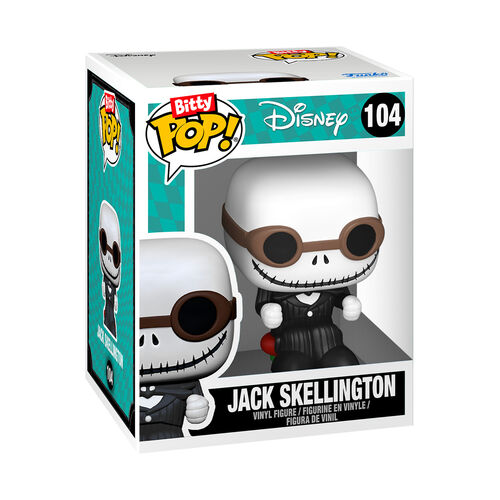 BITTY POP RIDE: THE NIGHTMARE BEFORE CHRISTMAS - JACK SKELLINGTON WITH SNOWMOBILE