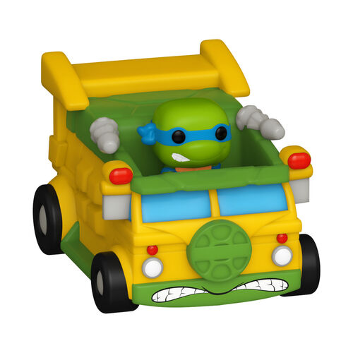 BITTY POP RIDE: TEENAGE MUTANT NINJA TURTLE - LEONARDO AND TURTLE VAN