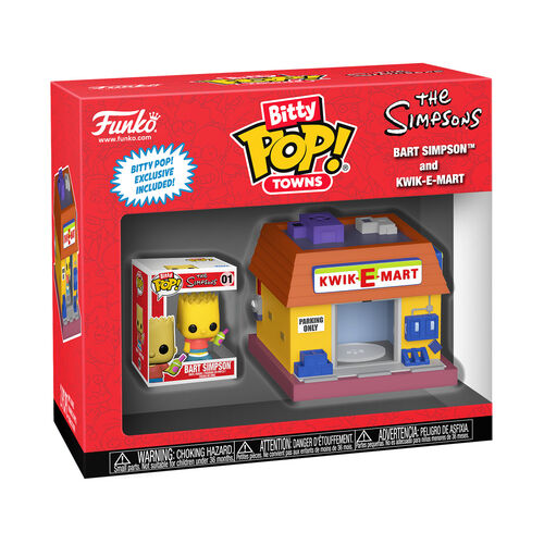 BITTY POP TOWN: SIMPSONS- KWIK-E-MART