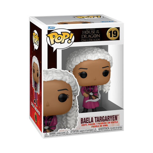 FIGURA POP HOUSE OF THE DRAGON: DAY OF THE DRAGON - BAELA TARGARYEN