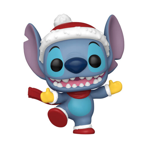 FIGURA POP DISNEY: STITCH HOLIDAY - STITCH WITH HAT