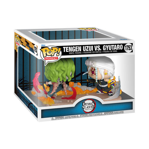 FIGURA POP MOMENTS: DEMON SLAYER - TENGEN VS GYUTARO