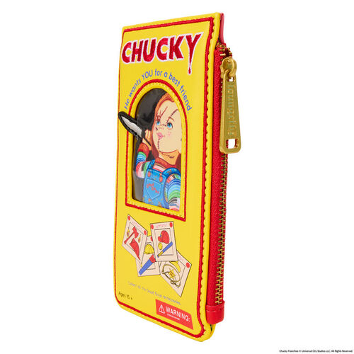 TARJETERO LOUNGEFLY CHILDS PLAY CHUCKY BOX LARGE