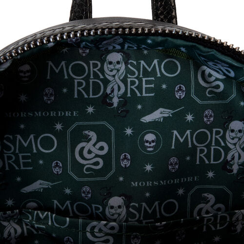 MINI MOCHILA LOUNGEFLY HARRY POTTER DEATH EATER COSPLAY