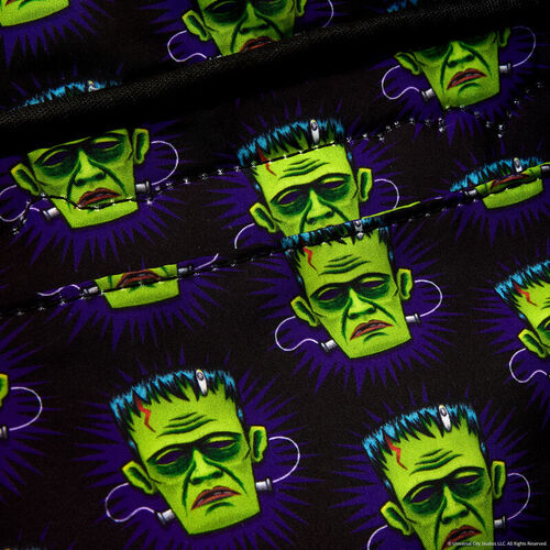 MINI MOCHILA LOUNGEFLY UNIVERSAL MONSTERS FRANKENSTEIN NEON MASK