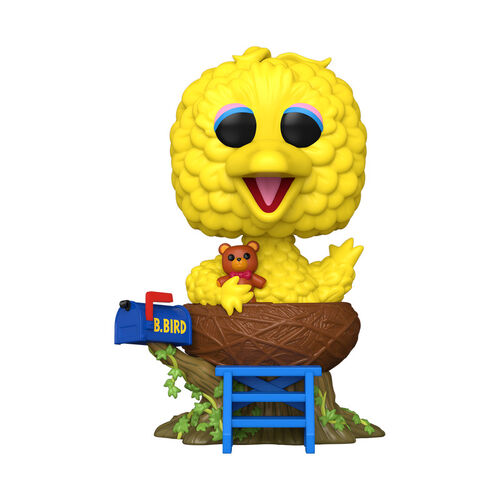 FIGURA POP DELUXE SESAME STREET - BIG BIRD IN NEST