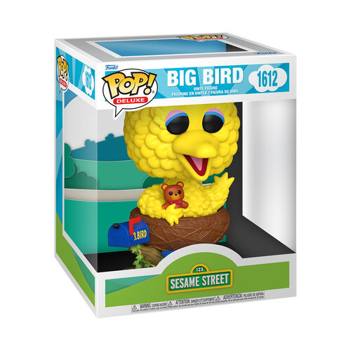 FIGURA POP DELUXE SESAME STREET - BIG BIRD IN NEST