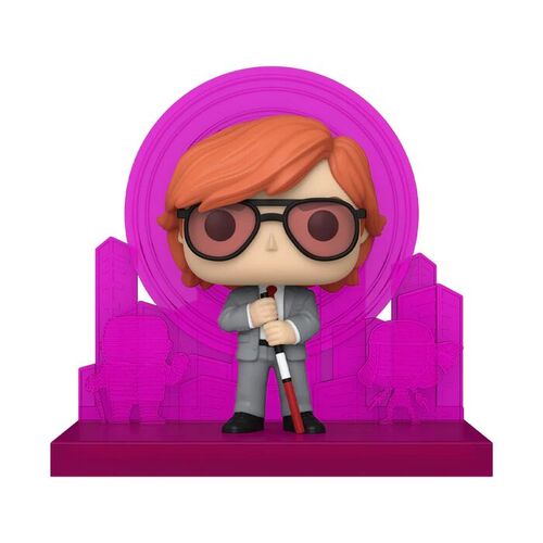 CAJA DAÑADA FIGURA POP DELUXE: DAREDEVIL 60TH - MATT MURDOCK W/ RADAR