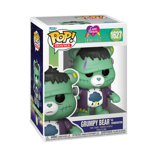 FIGURA POP UNIVERSAL MONSTERS X CARE BEARS - GRUMPY BEAR FRANKENSTEIN