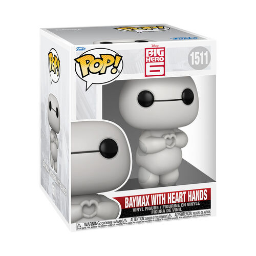 FIGURA POP SUPER: BIG HERO 6 - BAYMAX HEART HANDS