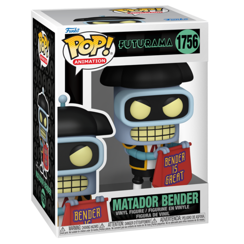 FIGURA POP TV: FUTURAMA S4- BENDER MATADOR