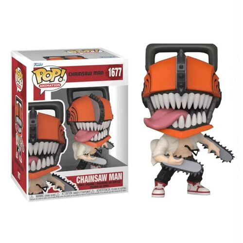 CAJA DAÑADA FIGURA POP ANIMATION: CHAINSAW MAN - CHAINSAW MAN