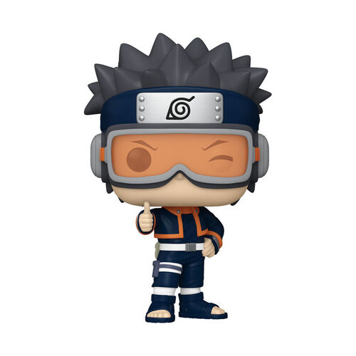 FALLO DE PINTURA Y CAJA DAÑADA FIGURA POP ANIMATION: NARUTO - OBITO UCHIHAKID