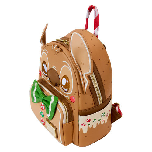 MINI MOCHILA LOUNGEFLY DISNEY LILO & STITCH GINGERBREAD STITCH COSPLAY