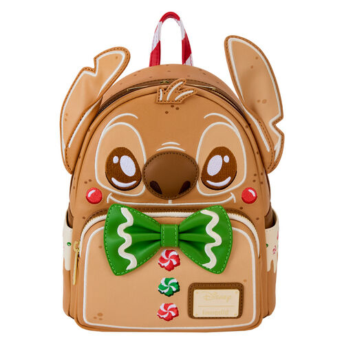 MINI MOCHILA LOUNGEFLY DISNEY LILO & STITCH GINGERBREAD STITCH COSPLAY